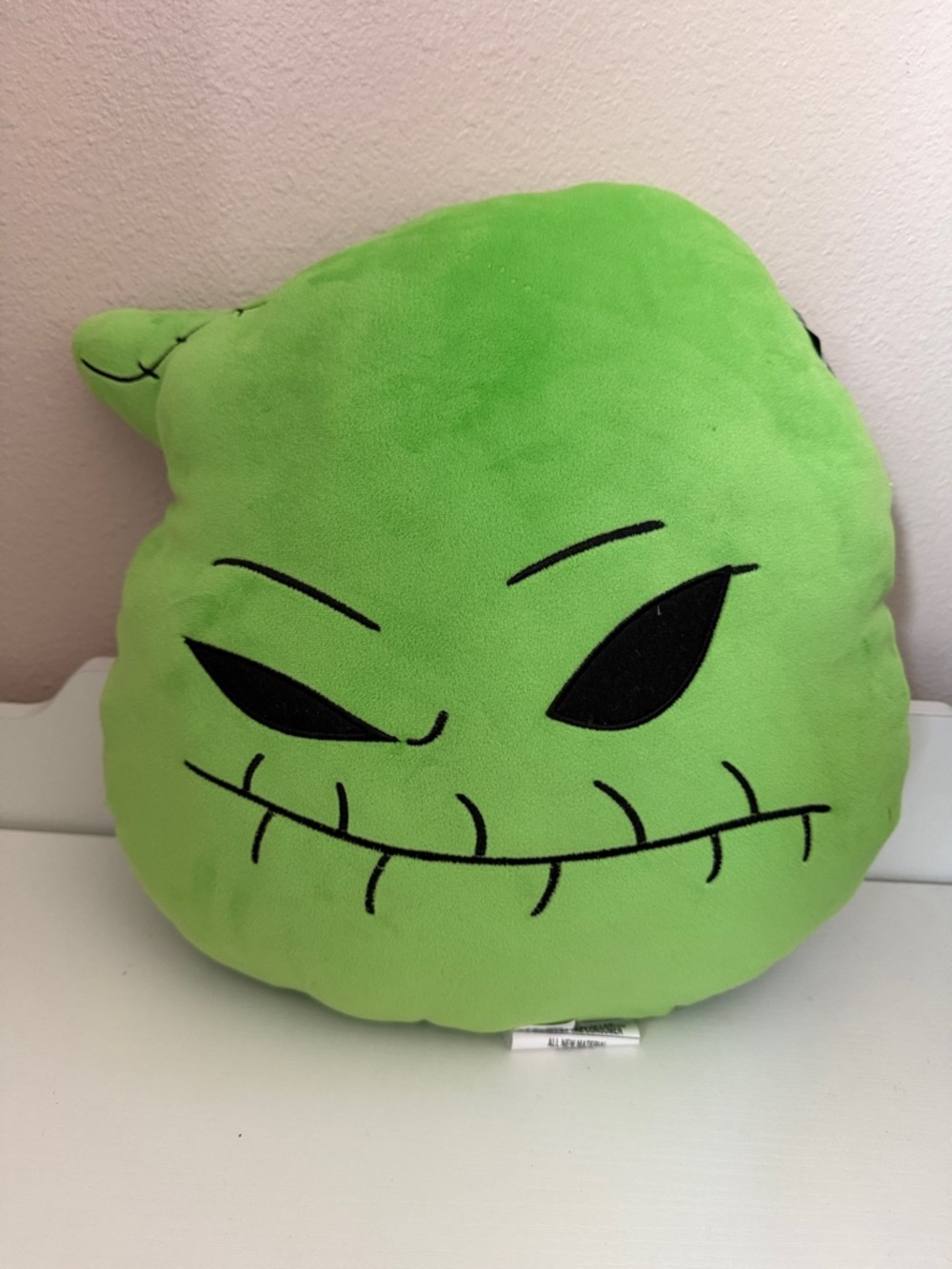 Disney Green Oogie Boogie Plush Pillow